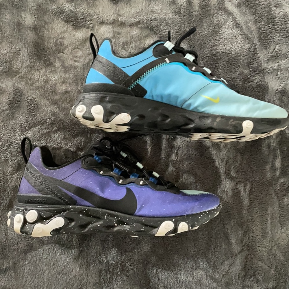 Super unique Nike react two toned shoes - Picture 2 of 2
